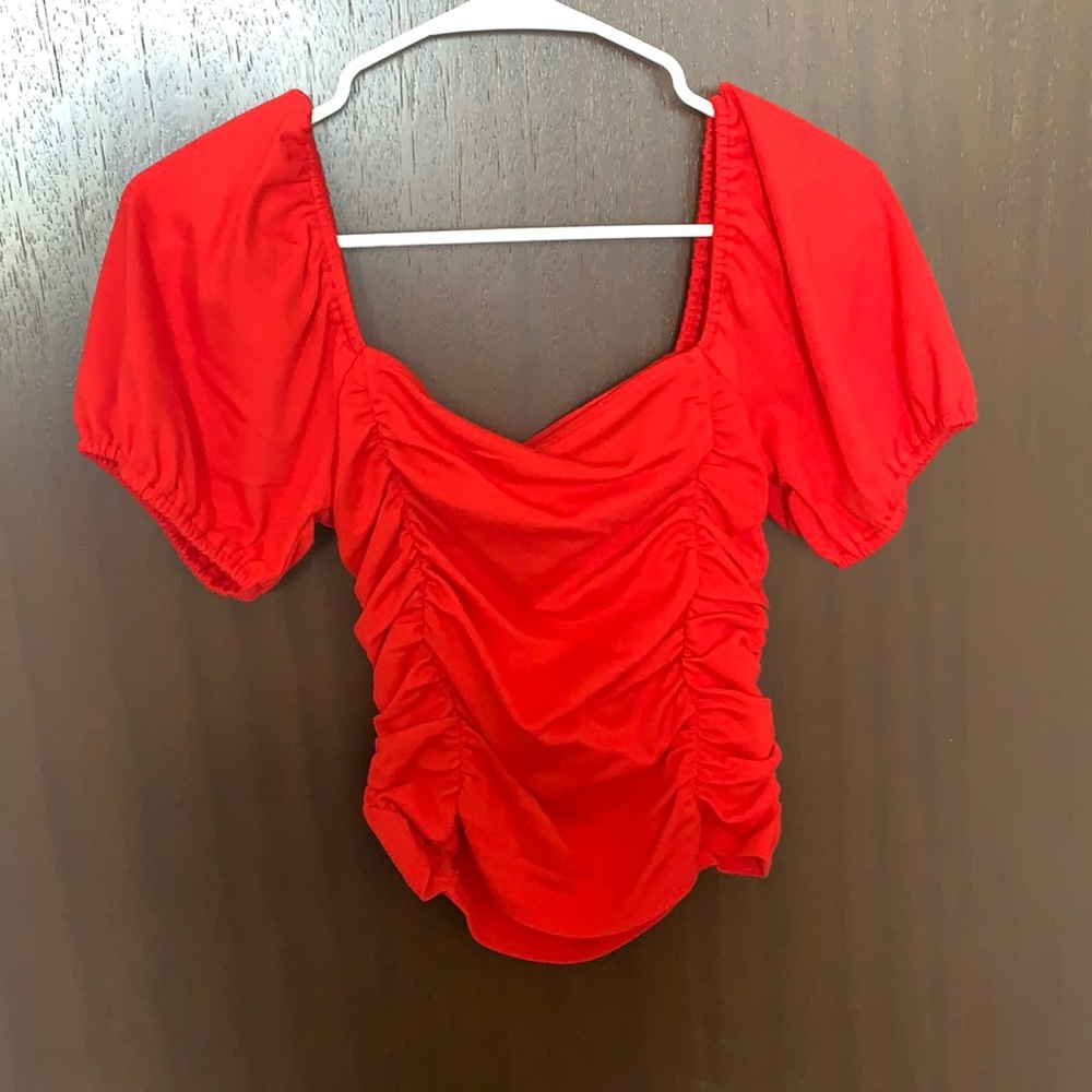 Bright Red Top